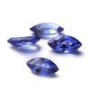 Marquise Cut Royal Blue Color Lab ដាំត្បូង Sapphire