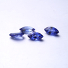 Marquise Cut Royal Blue Color Lab ដាំត្បូង Sapphire