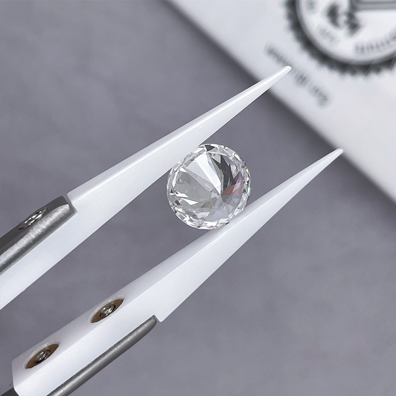 Round Cut 3.0ct DEF VS Loose CVD Lab Grown Diamond ជាមួយ IGI