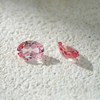 Oval Cut Pink Padparadscha Color Loose Lab Grown Gemstones