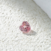 Heart Cut Pink Padparadscha Color Lab Grown Gemstones